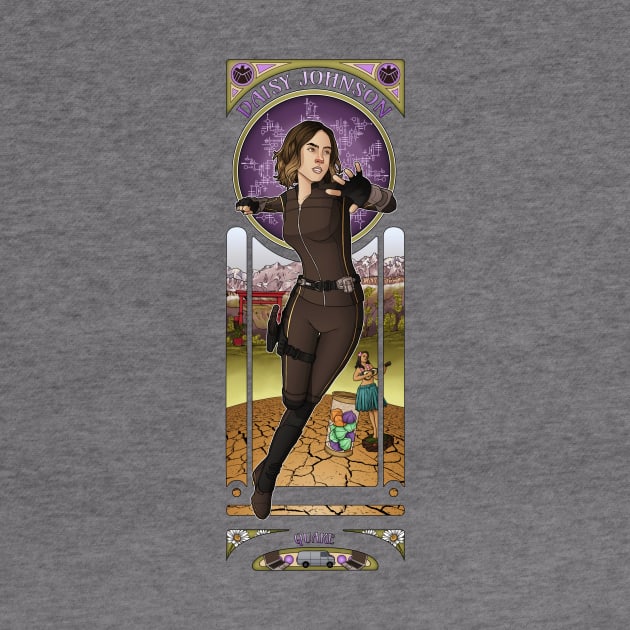 Art Nouveau - Daisy Johnson by eclecticmuse